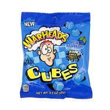 Warheads CUBES - Blue Raspberry (US)