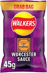 Walkers - Lea & Perrins Worcester Sauce (UK)