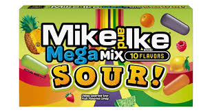 Mike and Ike - Mega Mix - Sour (US)