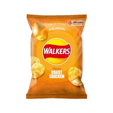 Walkers Crisps - Roast Chicken Large Bag (UK) 70g