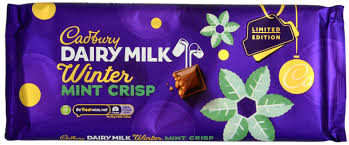 Cadbury - Dairy Milk - Winter Mint Crisp XXL 360g (UK)