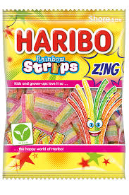 Haribo - Rainbow strips (UK)