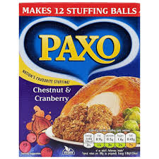 Paxo Stuffing - Chestnut & Cranberry (UK)