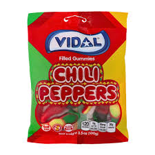 VIDAL - Filled Gummies Chili Peppers (US)