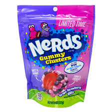 Nerds Gummy Clusters - Limited Edition Grape Strawberry Blitz (US)