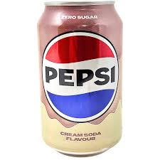 Pepsi Zero Sugar - Cream Soda Flavour - 2 Can Deal (UK)