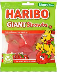 Haribo - GIANT STRAWBS (UK)