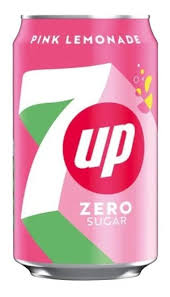 7UP - Pink Lemonade - Zero Sugar (UK)