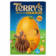 Terrys Chocolate Orange - Chocolate Egg With A Chocolate Orange (UK)