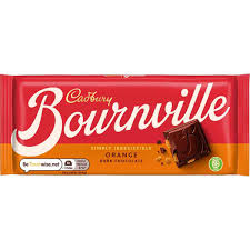 Cadbury - Bournville - ORANGE Dark Chocolate -  (UK)