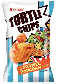 Turtle Chips - Caramel Popcorn Flavour (South Korea)