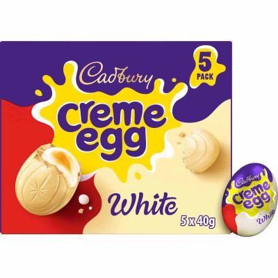 Cadbury - Cream Egg White Chocolate 5 Pack (UK)