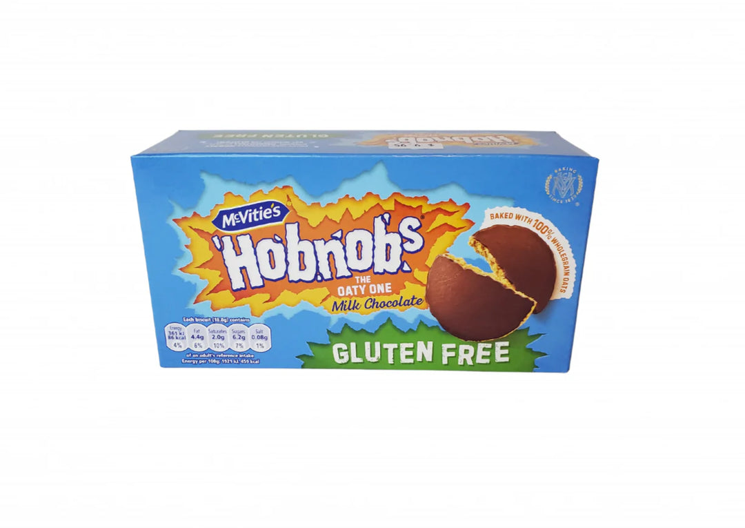 McVitie's - HOB NOBS - Milk Chocolate - GLUTEN FREE (UK)