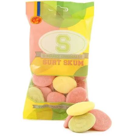 Candy People - S-MARKE ORIGINALET - SURT SKUM (Sour Foam) - (Sweden)
