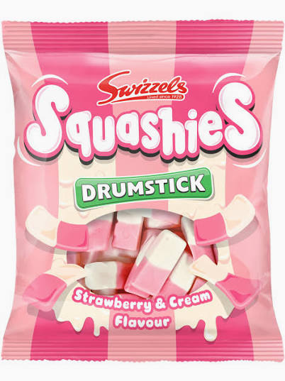 Swizzels - Squashies Strawberry & Cream (UK)