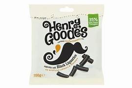 Henry Goode's - Superbly Soft Black Liquorice (UK)