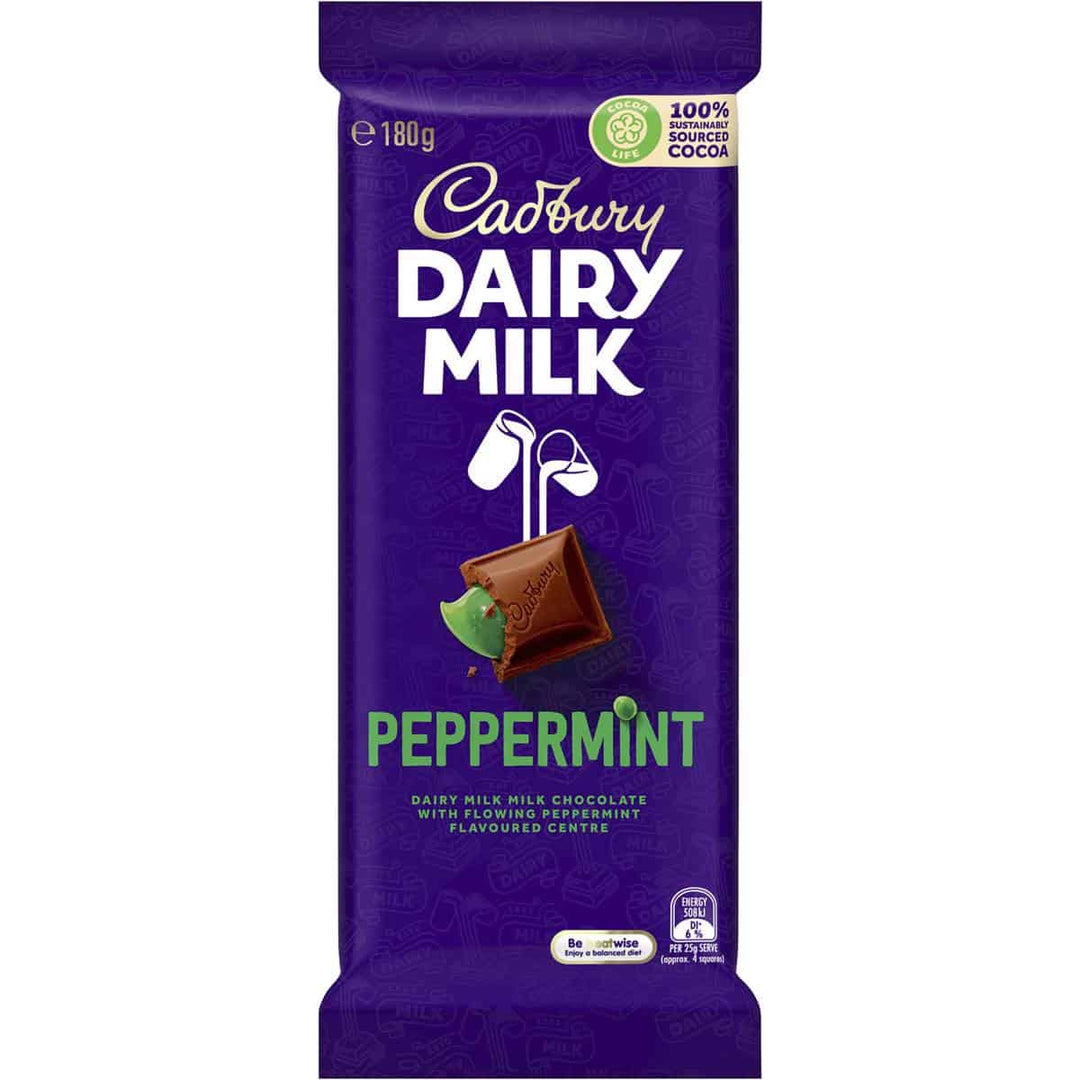 Cadbury Dairy Milk Peppermint (Australian)