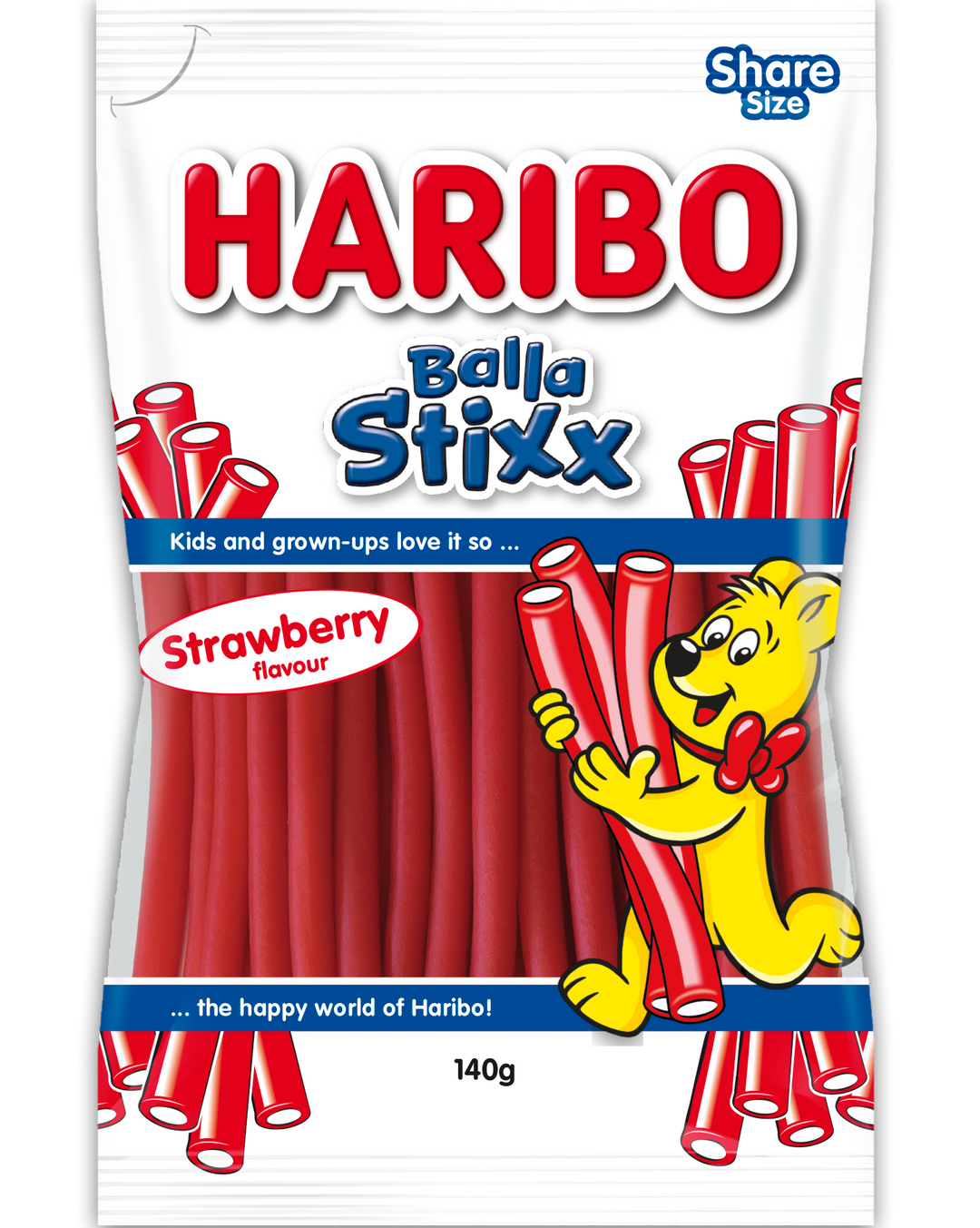 Haribo Strawberry Balla Stix (UK)