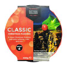 XMAS - Matthew Walkers - Classic Christmas Pudding - Large (UK)