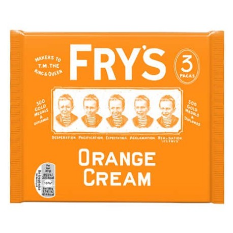 Fry's Orange Cream - 3 Pack (UK)