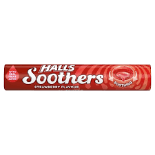 Halls Soothers - Strawberry Flavour (UK)