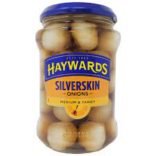 Haywards - SILVERSKIN ONIONS - Medium & Tangy (UK)