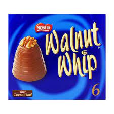 XMAS - Nestle - Walnut Whip Box of 6 (UK)