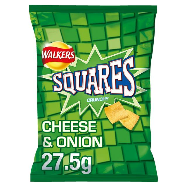 Walkers Squares - Cheese and Onion (UK)